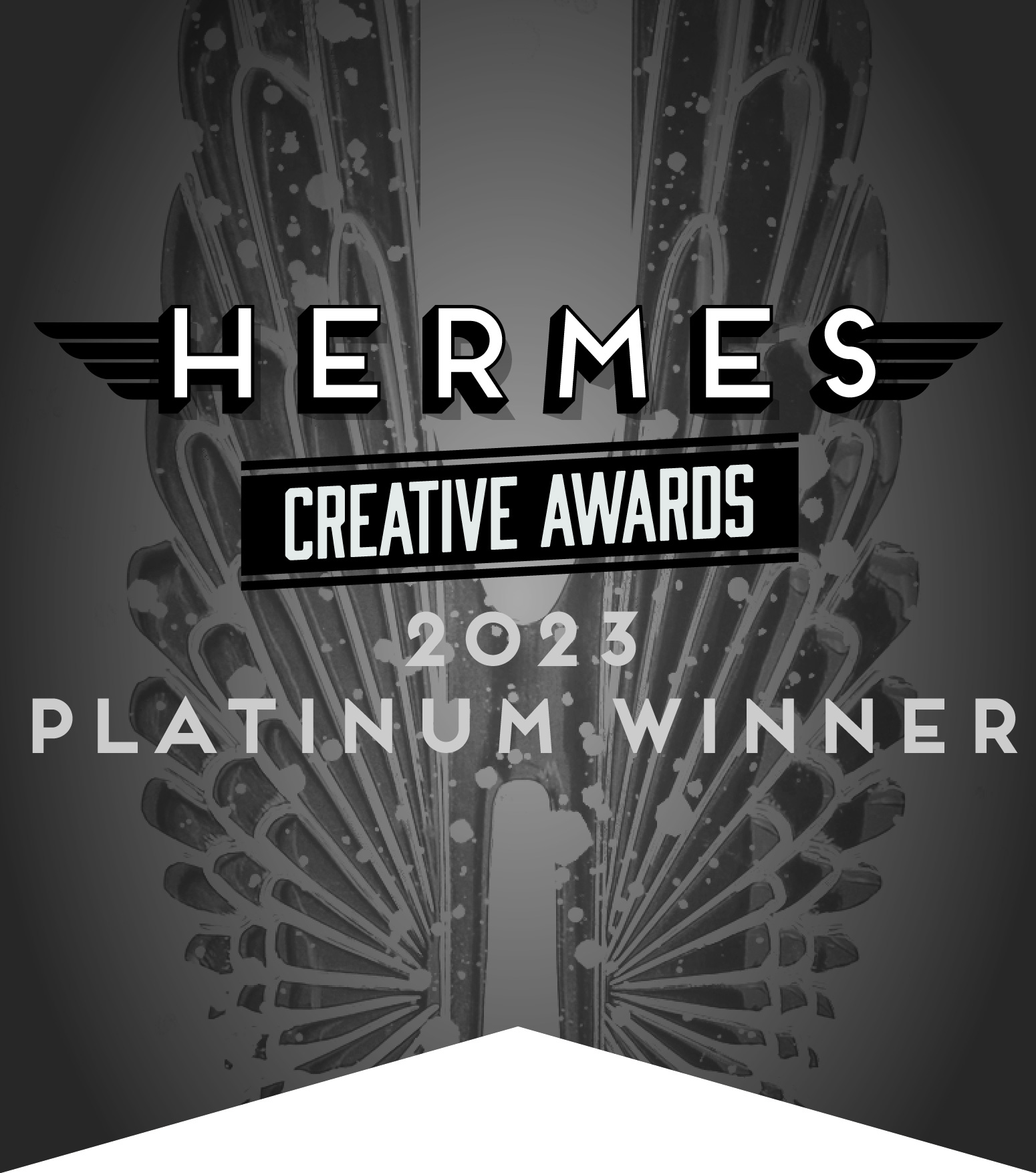 2023 Hermes Platinum Award Badge